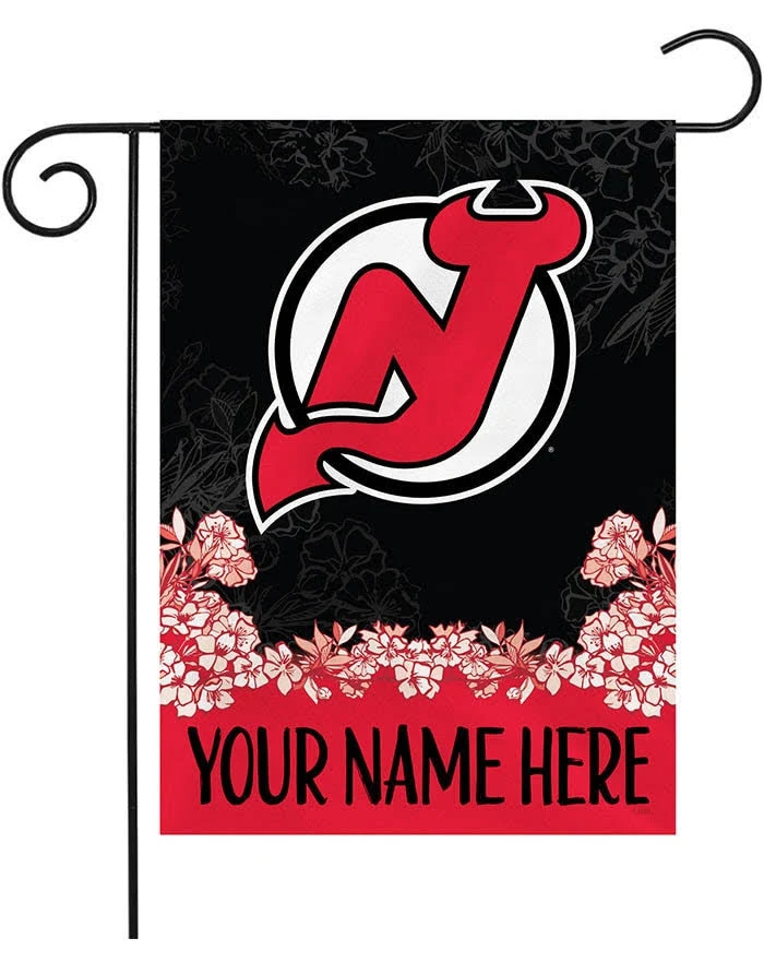NHL New Jersey Devils Flag - "12.5 x 18" "28 x 40" Inches - New Jersey Devils Garden Flags