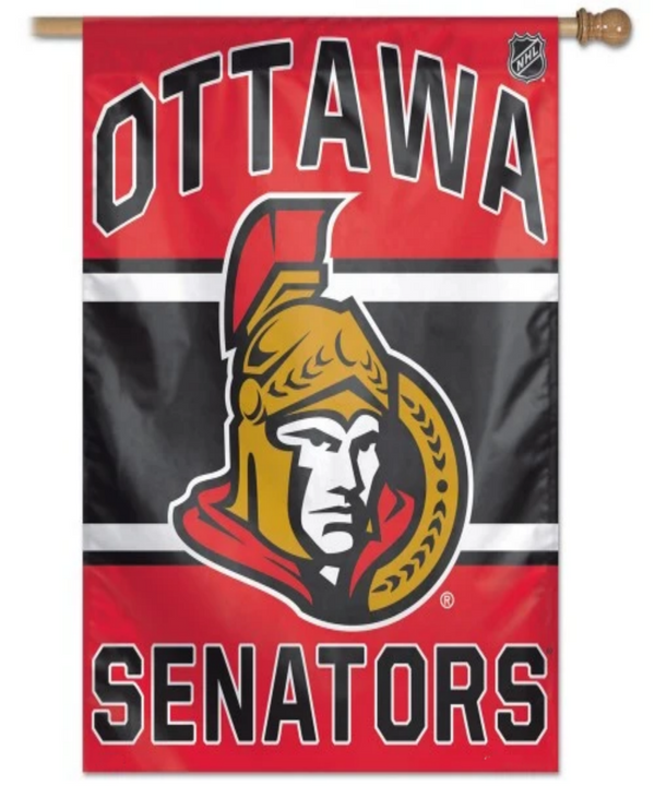 NHL Ottawa Senators Flag - "12.5 x 18" "28 x 40" Inches - Ottawa Senators Garden Flags