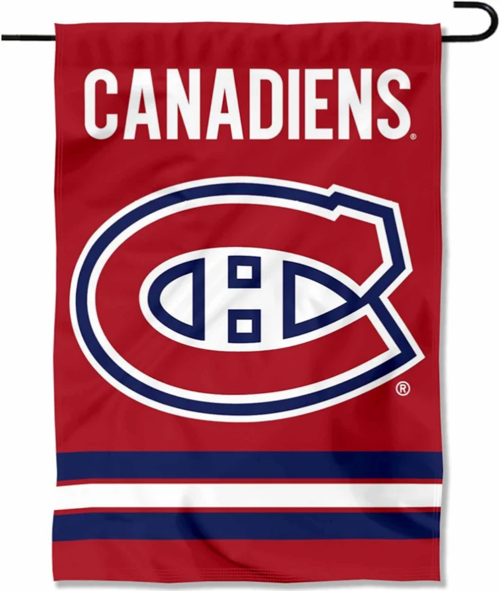 NHL Montreal Canadiens Flag - "12.5 x 18" "28 x 40" Inches - Montreal Canadiens Garden Flags