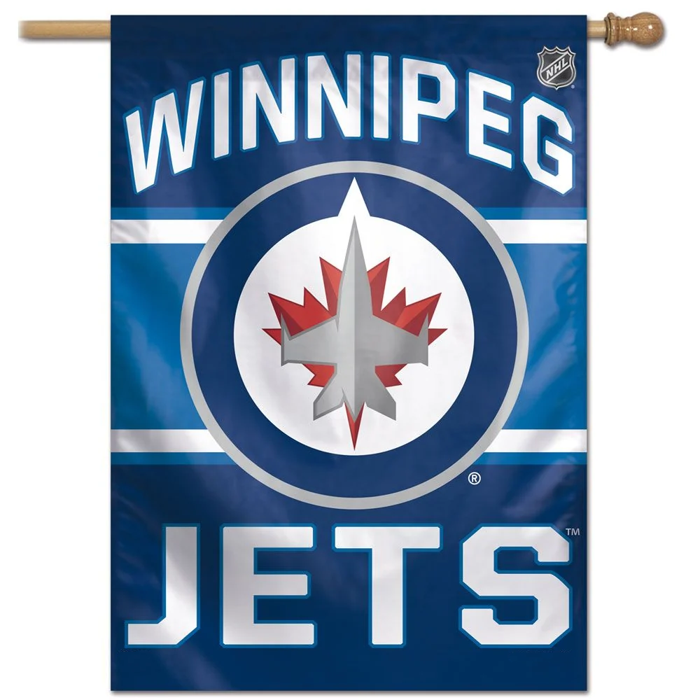 NHL Winnipeg Jets Flag - "12.5 x 18" "28 x 40" Inches - Winnipeg Jets Garden Flags