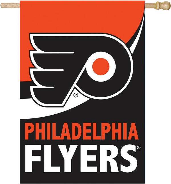 NHL Philadelphia Flyers Flag - "12.5 x 18" "28 x 40" Inches - Philadelphia Flyers Garden Flags