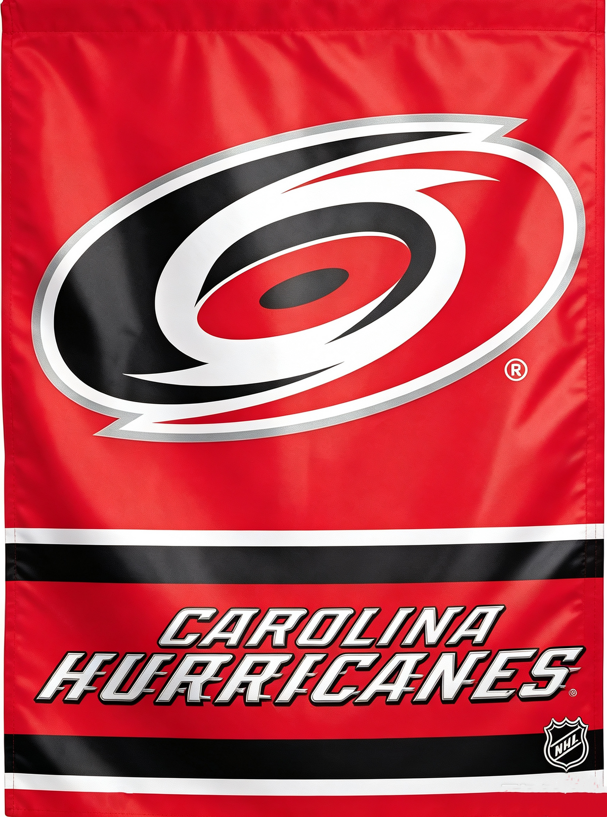 NHL Carolina Hurricanes Flag - "12.5 x 18" -"28 x 40" Inches - Carolina Hurricanes Garden Flags