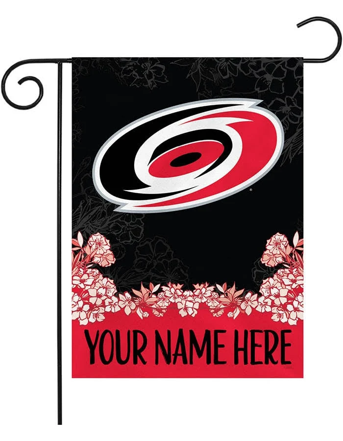 NHL Carolina Hurricanes Flag - "12.5 x 18" "28 x 40" Inches - Carolina Hurricanes Garden Flags