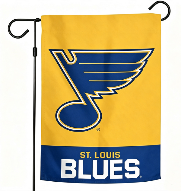 NHL St. Louis Blues Flag - "12.5 x 18" "28 x 40" Inches - St. Louis Blues Garden Flags