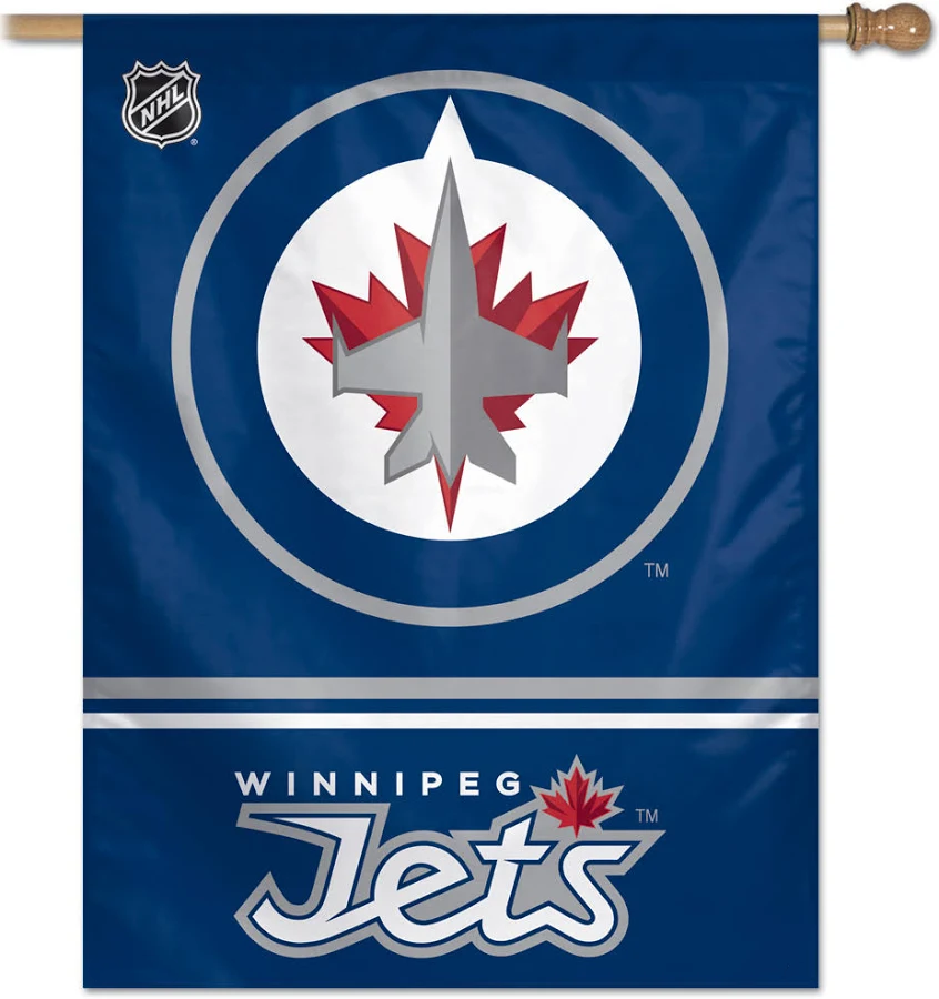NHL Winnipeg Jets Flag - "12.5 x 18" "28 x 40" Inches - Winnipeg Jets Garden Flags