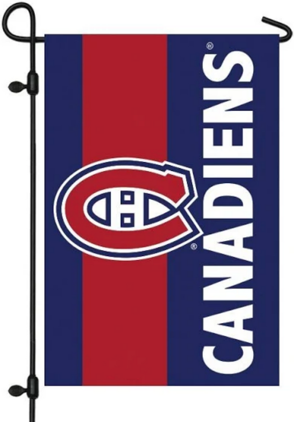 NHL Montreal Canadiens Flag - "12.5 x 18" "28 x 40" Inches - Montreal Canadiens Garden Flags