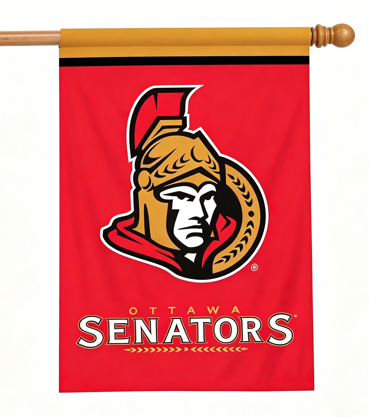 NHL Ottawa Senators Flag - "12.5 x 18" "28 x 40" Inches - Ottawa Senators Garden Flags