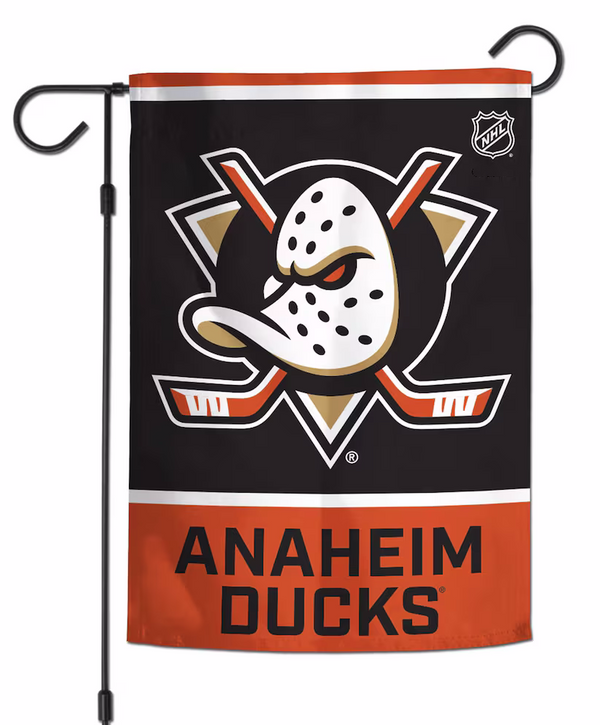NHL Anaheim Ducks Flag - "12.5 x 18" "28 x 40" Inches - Anaheim Ducks Garden Flags