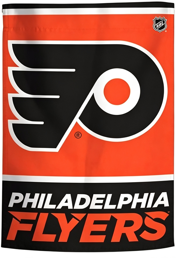 NHL Philadelphia Flyers Flag - "12.5 x 18" "28 x 40" Inches - Philadelphia Flyers Garden Flags