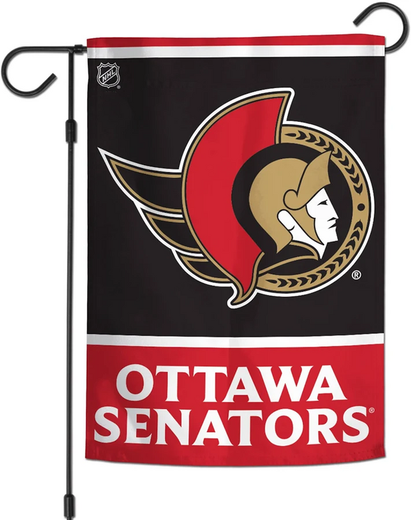NHL Ottawa Senators Flag - "12.5 x 18" "28 x 40" Inches - Ottawa Senators Garden Flags