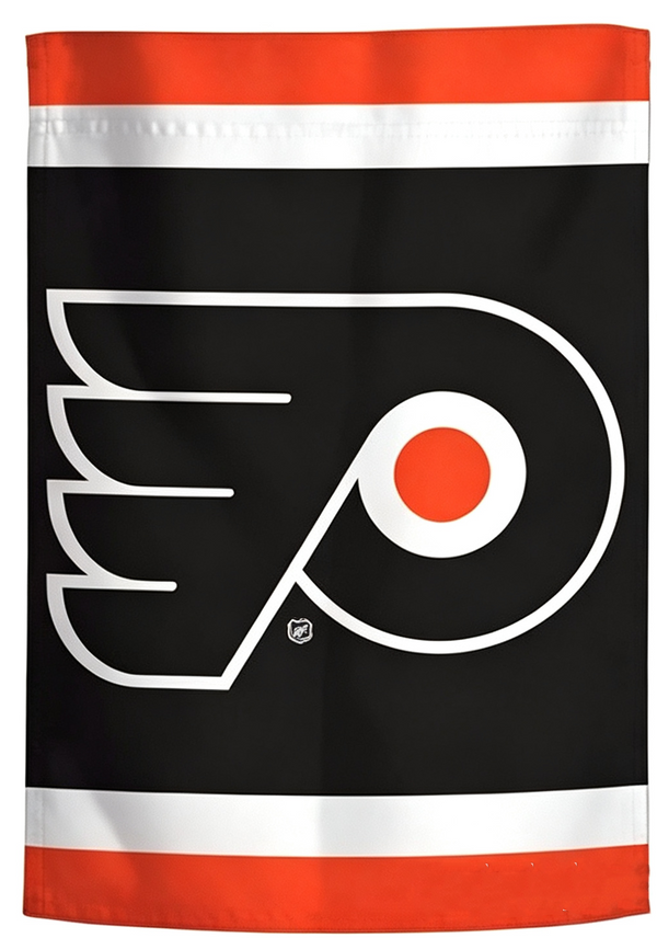 NHL Philadelphia Flyers Flag - "12.5 x 18" "28 x 40" Inches - Philadelphia Flyers Garden Flags