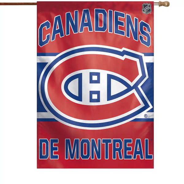 NHL Montreal Canadiens Flag - "12.5 x 18" "28 x 40" Inches - Montreal Canadiens Garden Flags