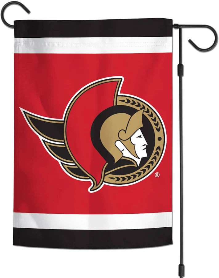 NHL Ottawa Senators Flag - "12.5 x 18" "28 x 40" Inches - Ottawa Senators Garden Flags