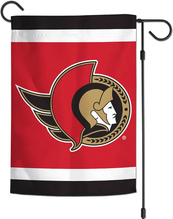 NHL Ottawa Senators Flag - "12.5 x 18" "28 x 40" Inches - Ottawa Senators Garden Flags