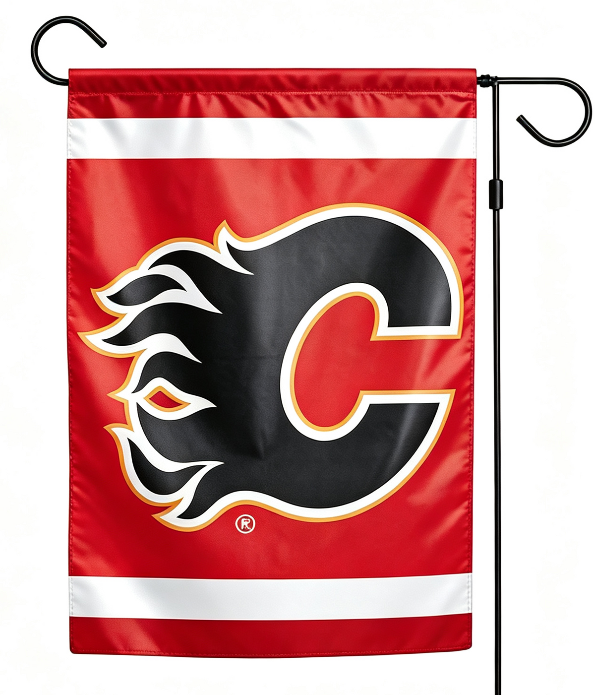 NHL Calgary Flames Flag - "12.5 x 18" "28 x 40" Inches - Calgary Flames Garden Flags