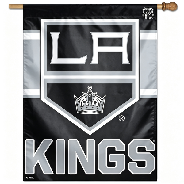 NHL Los Angeles Kings Flag - "12.5 x 18" "28 x 40" Inches - LA Kings Garden Flags