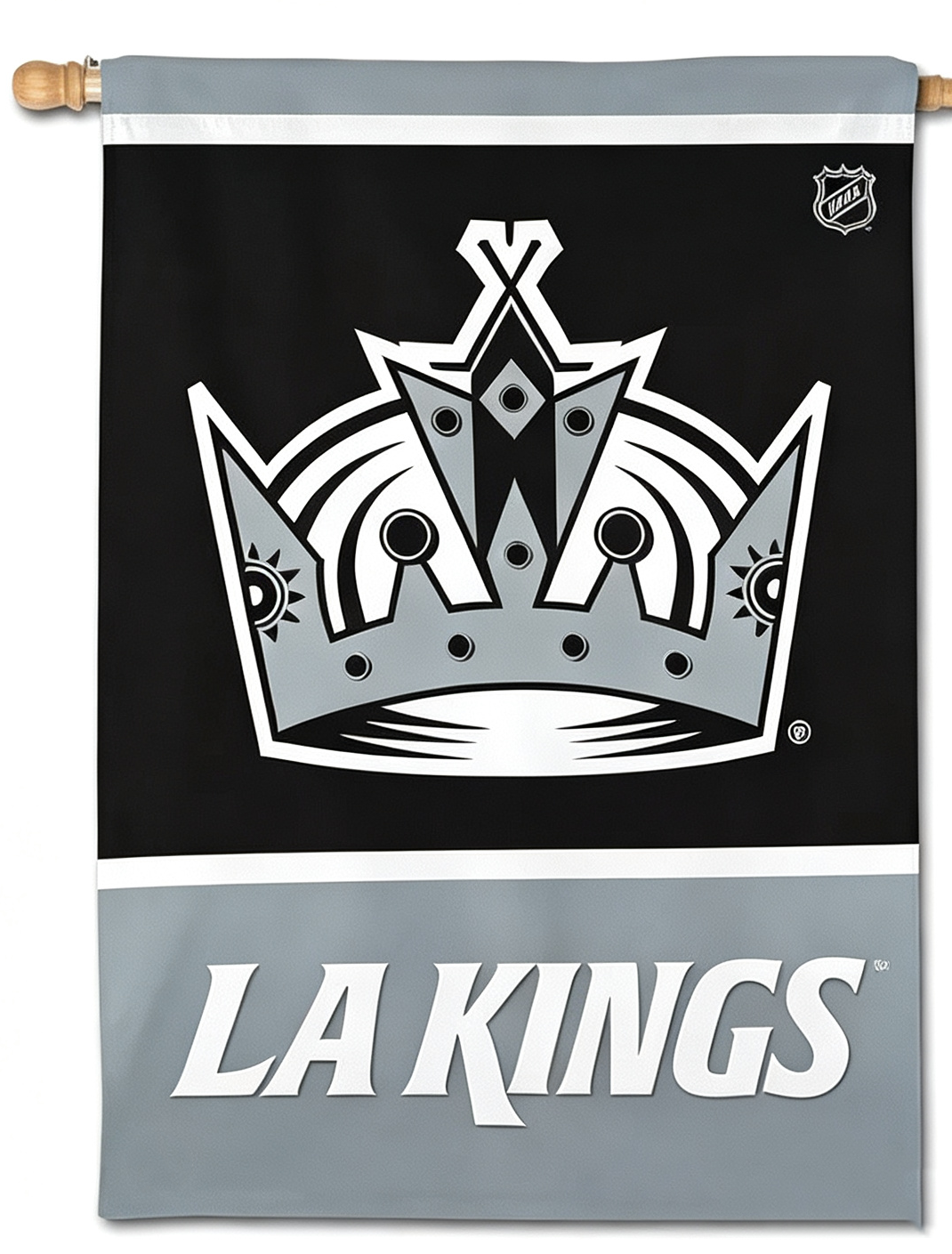 NHL Los Angeles Kings Flag - "12.5 x 18" "28 x 40" Inches - LA Kings Garden Flags