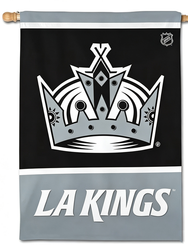 NHL Los Angeles Kings Flag - "12.5 x 18" "28 x 40" Inches - LA Kings Garden Flags