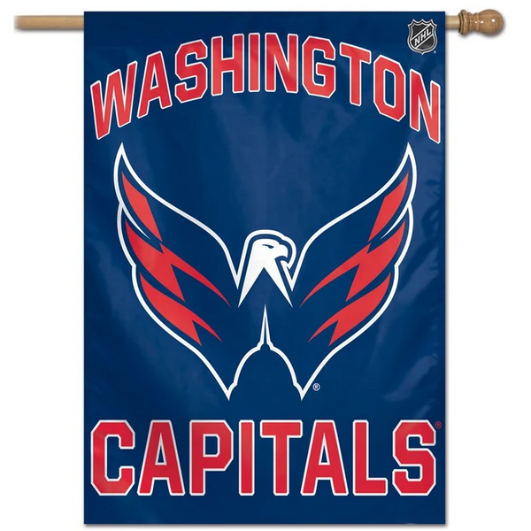 NHLWashington Capitals Flag - "12.5 x 18" "28 x 40" Inches - Washington Capitals Garden Flags