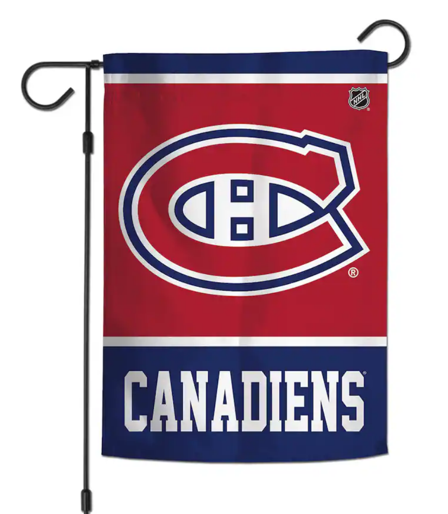 NHL Montreal Canadiens Flag - "12.5 x 18" "28 x 40" Inches - Montreal Canadiens Garden Flags