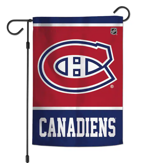 NHL Montreal Canadiens Flag - "12.5 x 18" "28 x 40" Inches - Montreal Canadiens Garden Flags