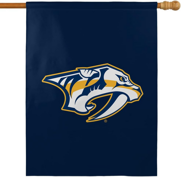 NHL Nashville Predators Flag - "12.5 x 18" "28 x 40" Inches - Nashville Predators Garden Flags
