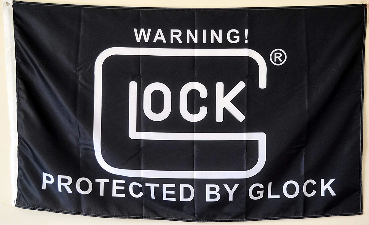 Glock Flag-3x5ft/ 1.5x5Ft Banner Flag - flagsshop