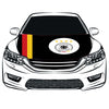 Germany Car Hood Cover Flag ,Germany National Team Engine Banner,3.3X5ft,100% Polyester Elastic Fabrics Can be Washed,Germany national football team Flag