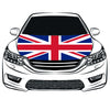 The United Kingdom flag, Car Hood Cover Flag of UK,Engine Banner Flag Great Britain,3.3X5ft, 100% Polyester Elastic Fabrics Can be Washed Suitable for large SUV and Pickup Trucks