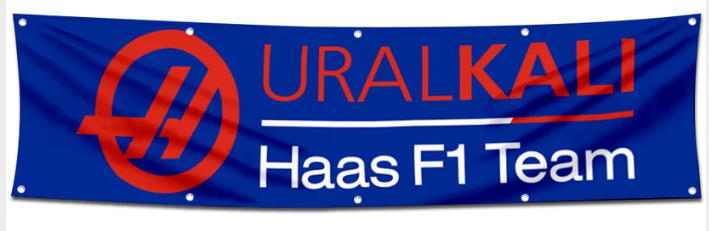 Uralkali Haas F1 Flag 2x8 Feet