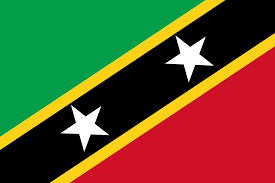 St Kitts-Nevis Flag -3X5 ft  St. Kitts and Nevis Banner-100% polyester-2 Metal Grommets-One sided /Two sided