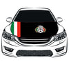 Mexico National Team Flag, Car Hood Cover Flag of Mexico Football Team, Engine Banner Flags,3.3X5ft,100% Polyester Elastic Fabrics Can be Washed