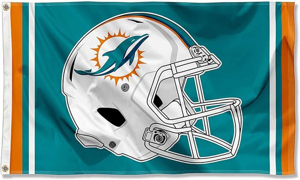 Miami Dolphins Flag-3x5FT NFL Banner-100% polyester-super bowl