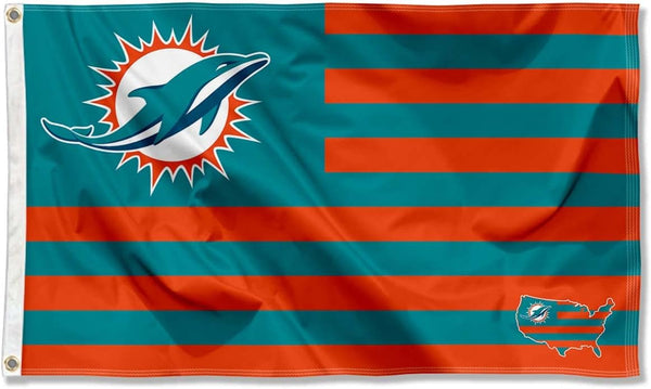 Miami Dolphins Flag-3x5FT NFL Banner-100% polyester-super bowl