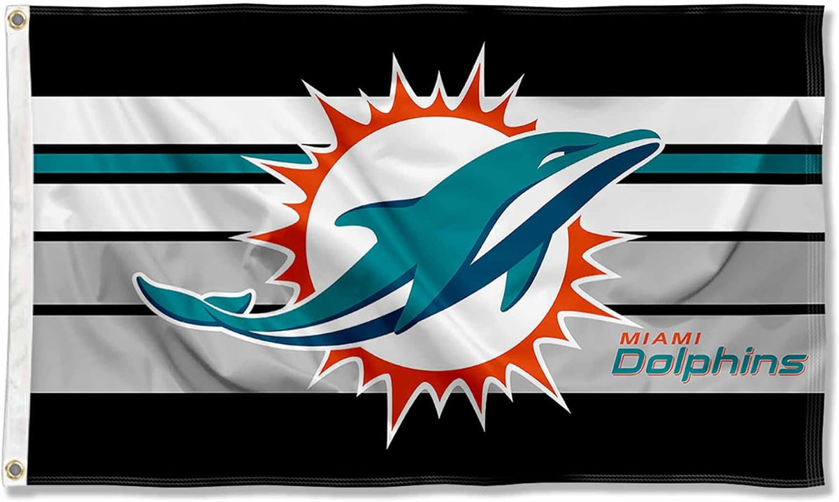 Miami Dolphins Flag-3x5FT NFL Banner-100% polyester-super bowl