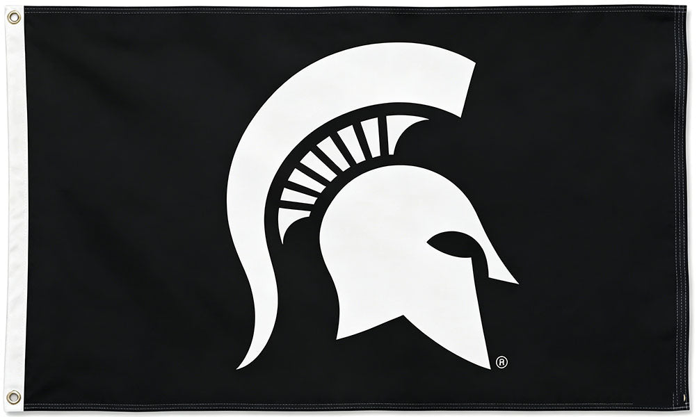 Michigan State Spartans Flag College Sports Flag-NCAA Michigan StateTeam University MSU  Banner -3x5 FT Banner-100% polyester-2 Metal Grommets