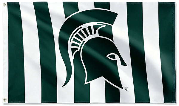 Michigan State Spartans Flag College Sports Flag-NCAA Michigan StateTeam University MSU  Banner -3x5 FT Banner-100% polyester-2 Metal Grommets