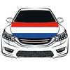 Dutch flag， Car Hood Cover Flag of the Netherlands,Koninkrijk der Nederlanden Engine Banner,3.3X5ft,100% Polyester Elastic Fabrics Can be Washed