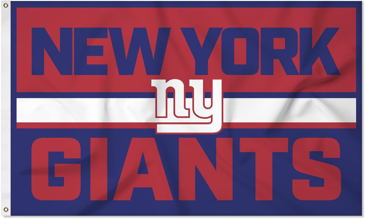 New York Giants Flag-3x5FT NFL NY Giants Flag Banner-100% polyester--One sided /Double sided
