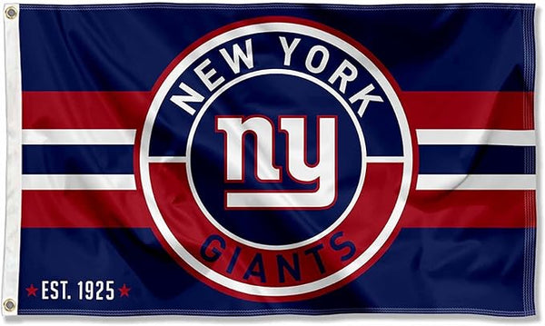 New York Giants Flag-3x5FT NFL NY Giants Flag Banner-100% polyester--One sided /Double sided