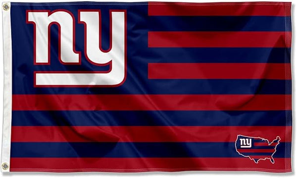 New York Giants Flag-3x5FT NFL NY Giants Flag Banner-100% polyester--One sided /Double sided