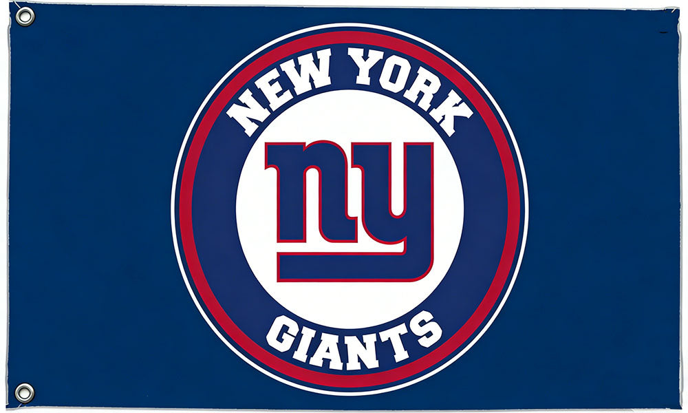 New York Giants Flag-3x5FT NFL NY Giants Flag Banner-100% polyester--One sided /Double sided