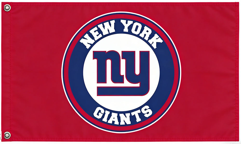 New York Giants Flag-3x5FT NFL NY Giants Flag Banner-100% polyester--One sided /Double sided