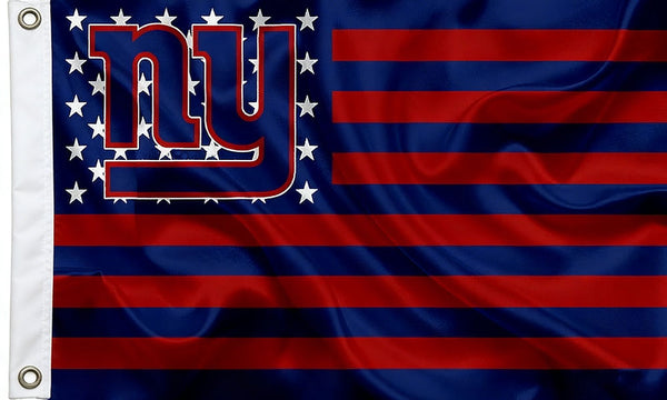 New York Giants Flag-3x5FT NFL NY Giants Flag Banner-100% polyester--One sided /Double sided