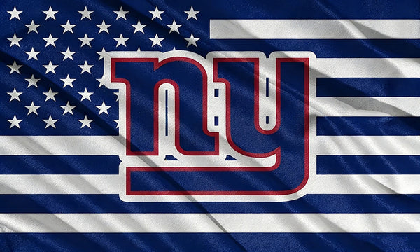 New York Giants Flag-3x5FT NFL NY Giants Flag Banner-100% polyester--One sided /Double sided
