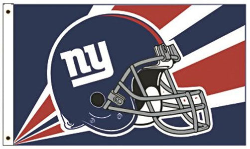 New York Giants Flag-3x5FT NFL NY Giants Flag Banner-100% polyester--One sided /Double sided