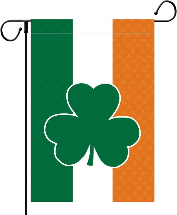 Notre Dame Fighting Irish Cheer ND Garden Flag -NCAA Irish Ireland Shamrock For Outdoor Indoor Home Garden Yard Decorations