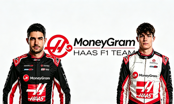 Oliver Bearman F1 Racing Flag -3x5 ft Esteban Ocon and Oliver Bearman Banner -100% polyester-2 Metal Grommets-One sided /Two sided