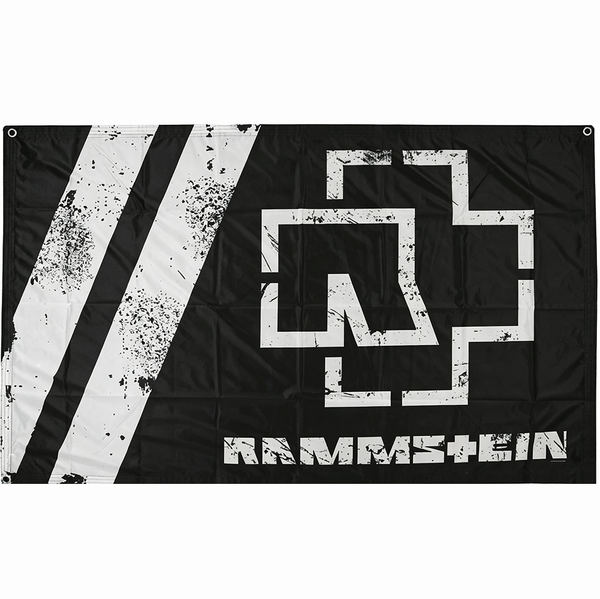 Rammstein Flag -3x5 ft Banner-100% polyester-2 Metal Grommets-One sided /Two sided
