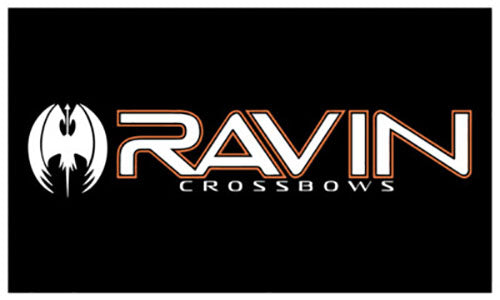 Ravin Crossbow Flag -3x5 FT-Black-100% polyester--One sided / Double sided